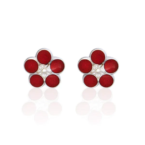 Red Ume Cufflinks