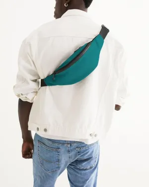 Shaded Blue-Green Belt Bag | C100M0Y38K30
