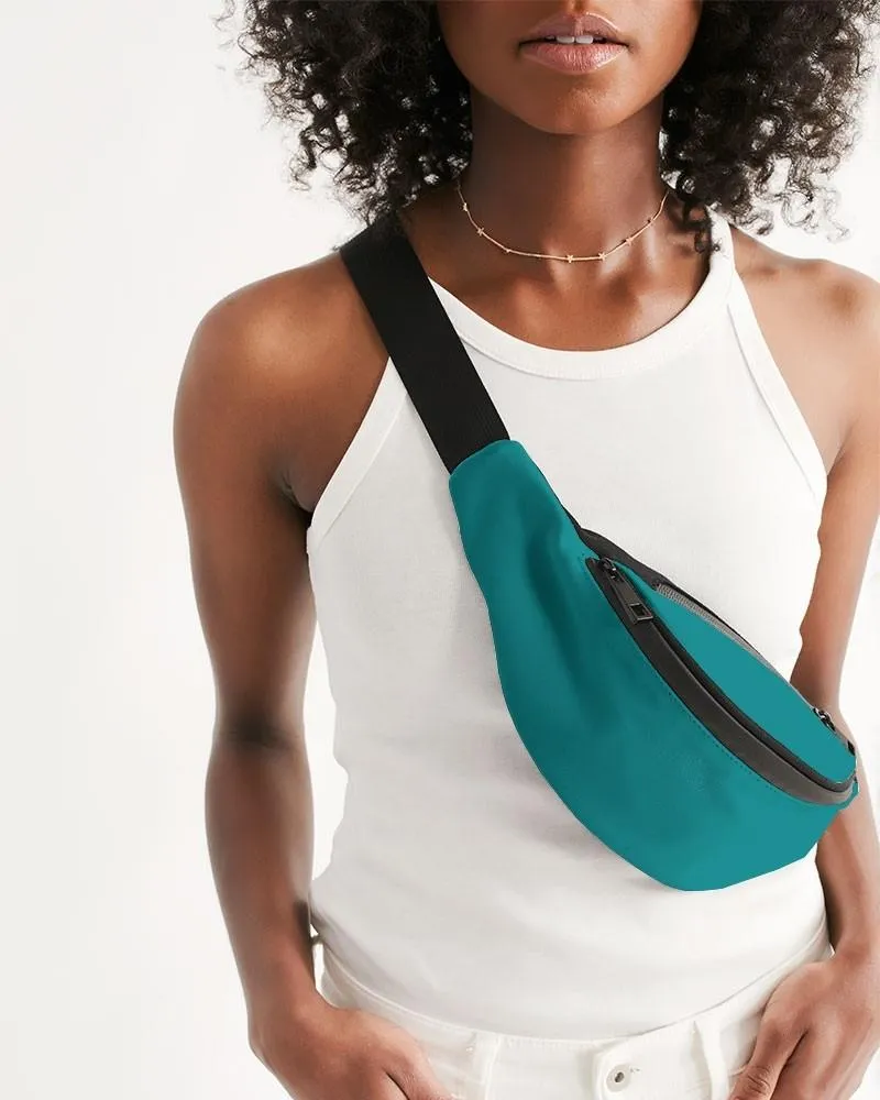 Shaded Blue-Green Belt Bag | C100M0Y38K30