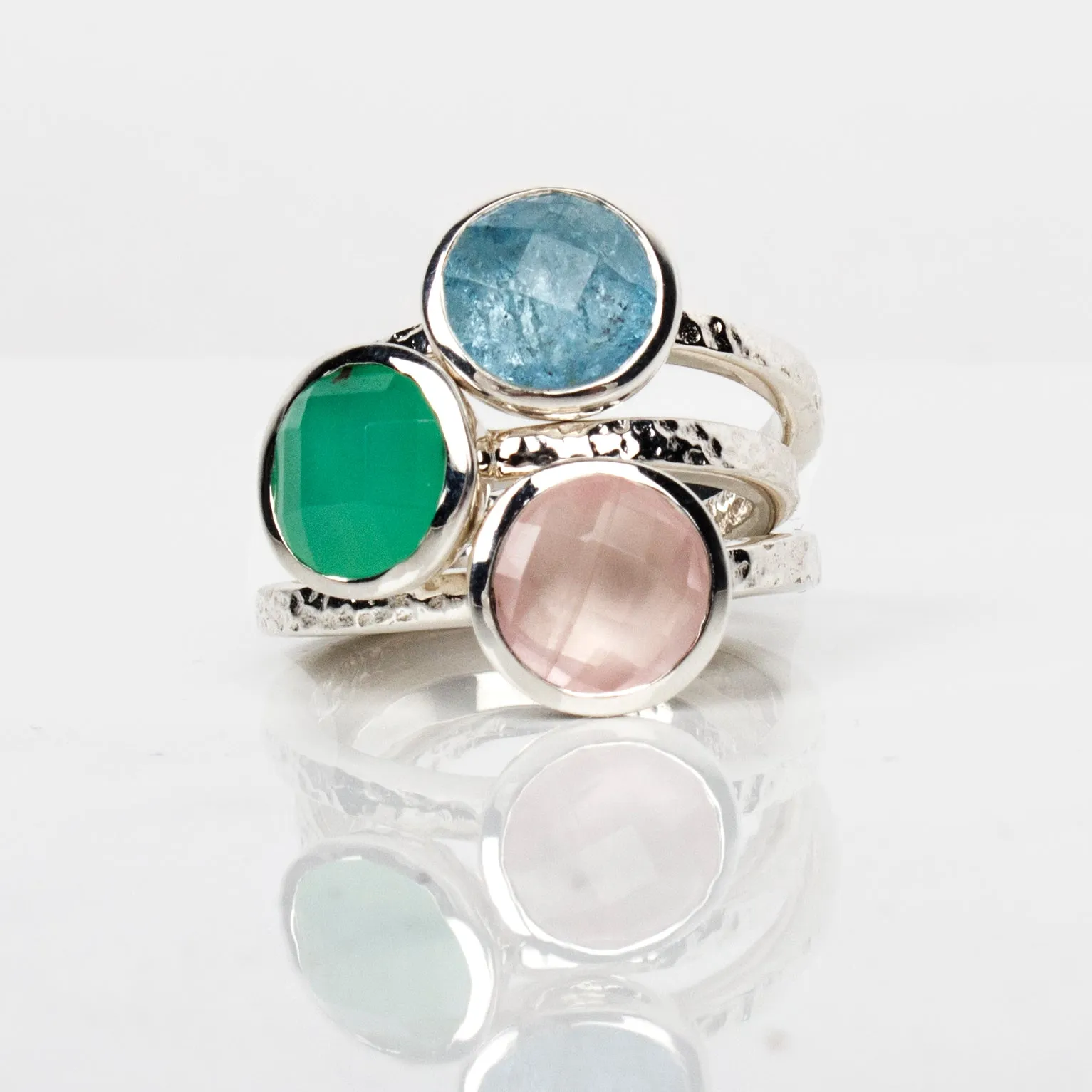Silver Ring Amethyst Estella