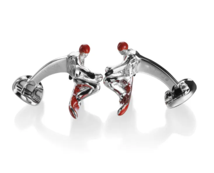 Snowboard Cufflinks by Deakin & Francis