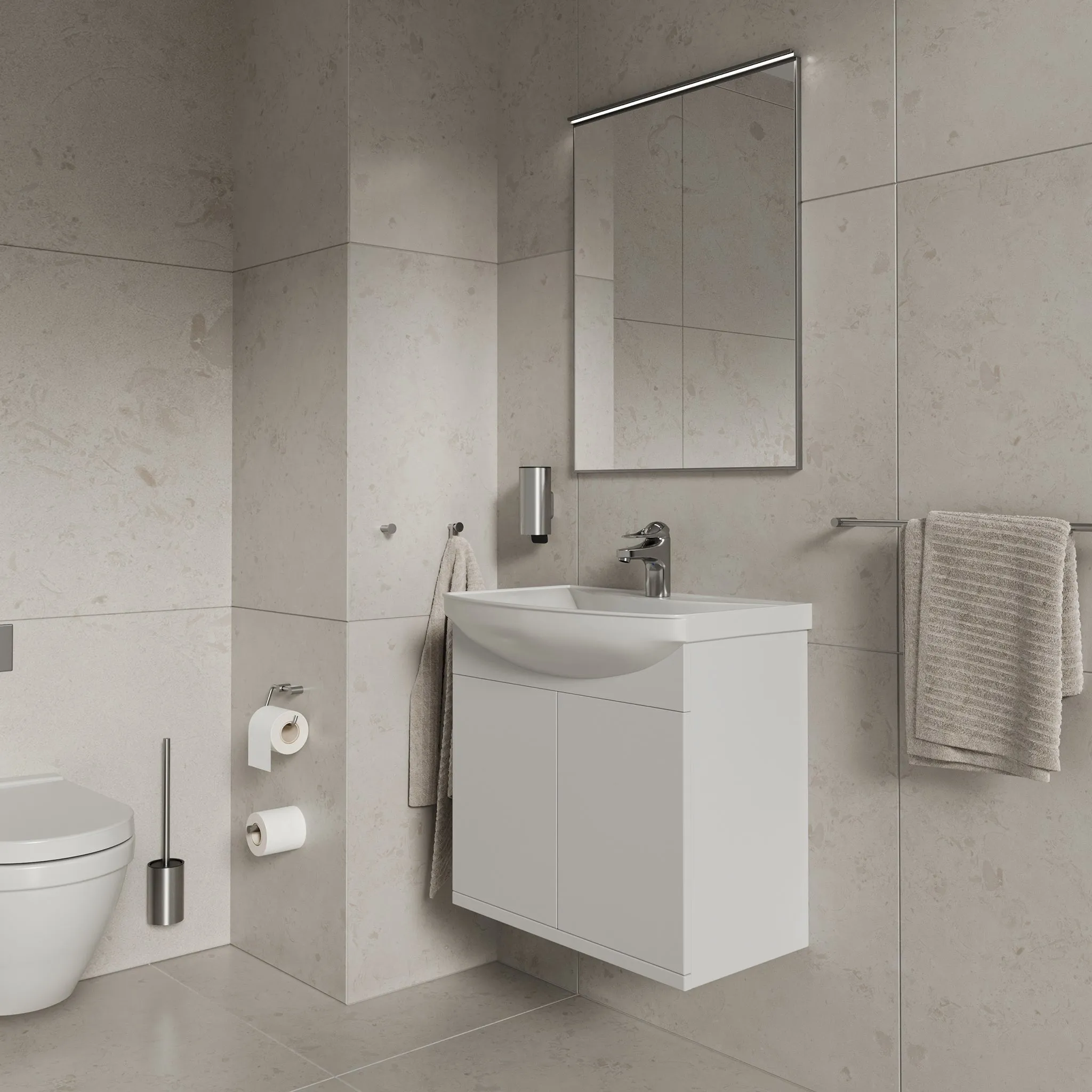 Spare Toilet Roll Holder | Stay | 12cm