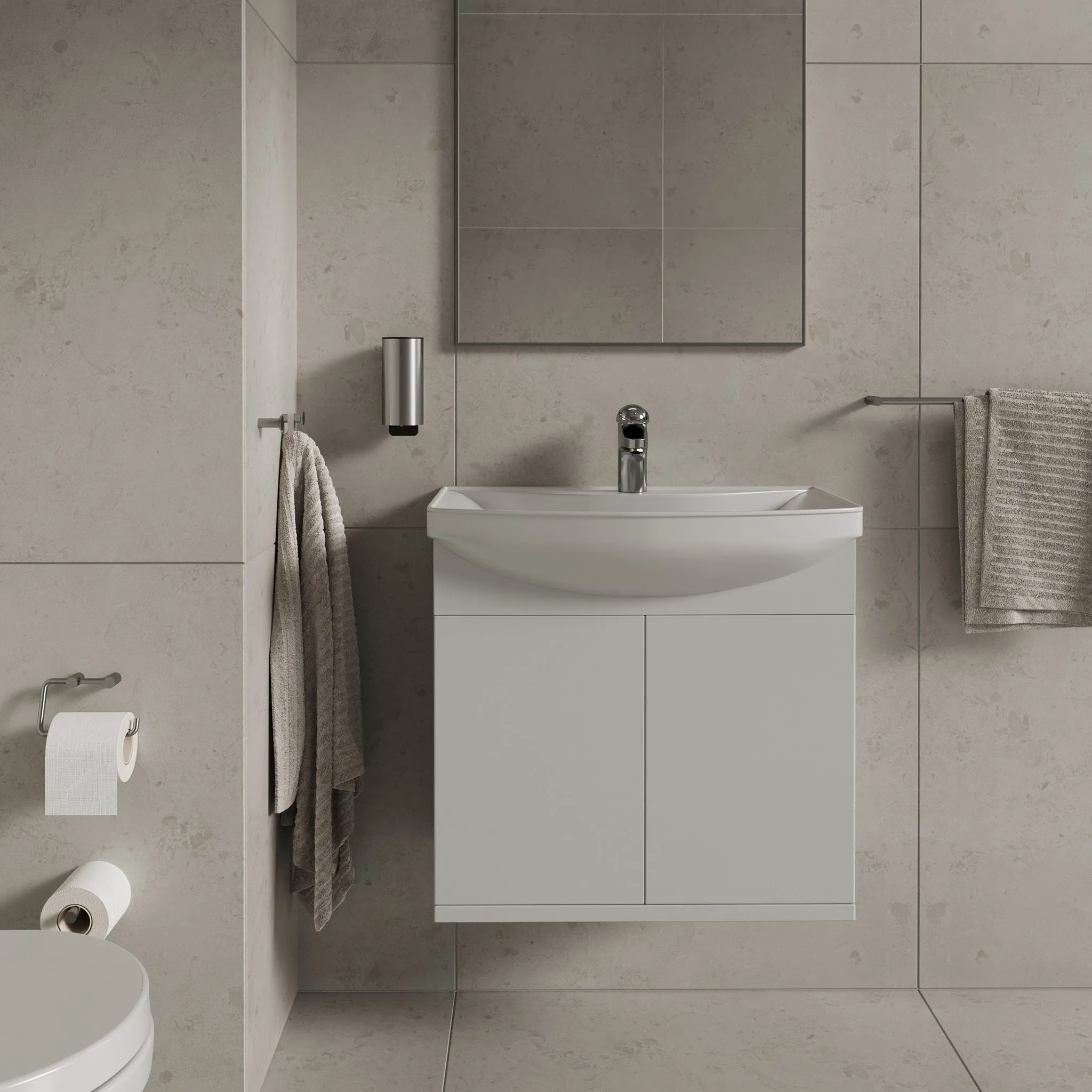 Spare Toilet Roll Holder | Stay | 12cm