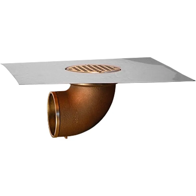 Stainless Steel Thin Membrane Bowl Deck Drain