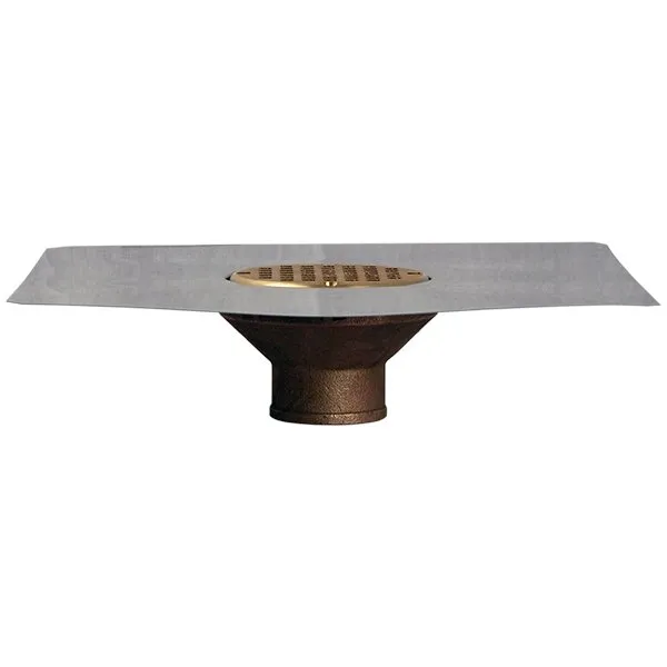 Stainless Steel Thin Membrane Bowl Deck Drain