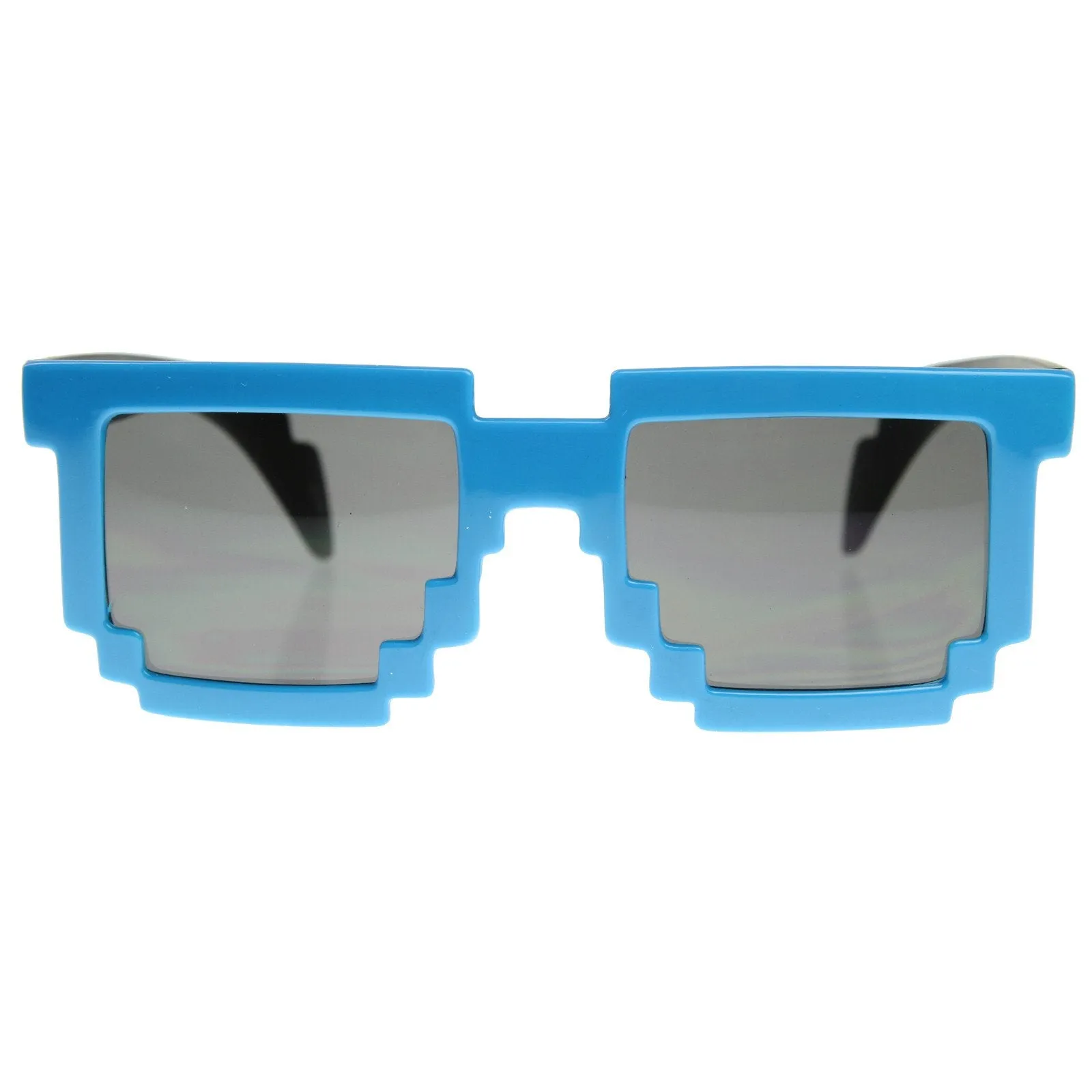 Super Fun Retro Pixelate 8-Bit Geek Sunglasses 8539