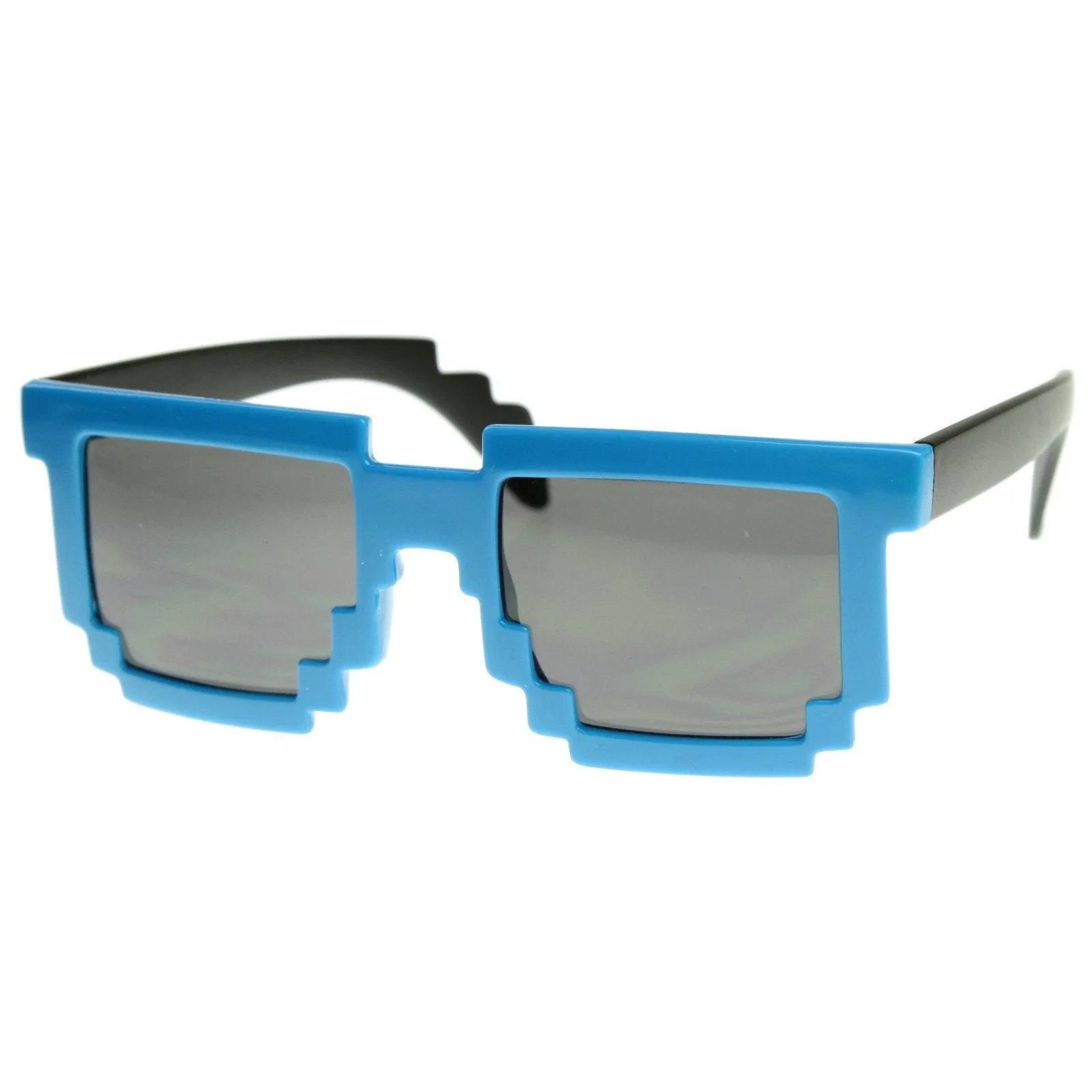 Super Fun Retro Pixelate 8-Bit Geek Sunglasses 8539