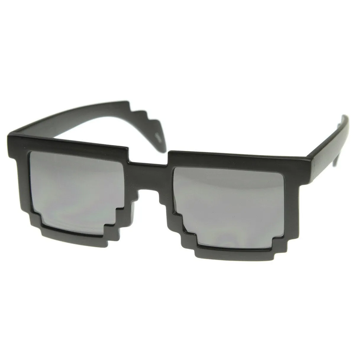 Super Fun Retro Pixelate 8-Bit Geek Sunglasses 8539