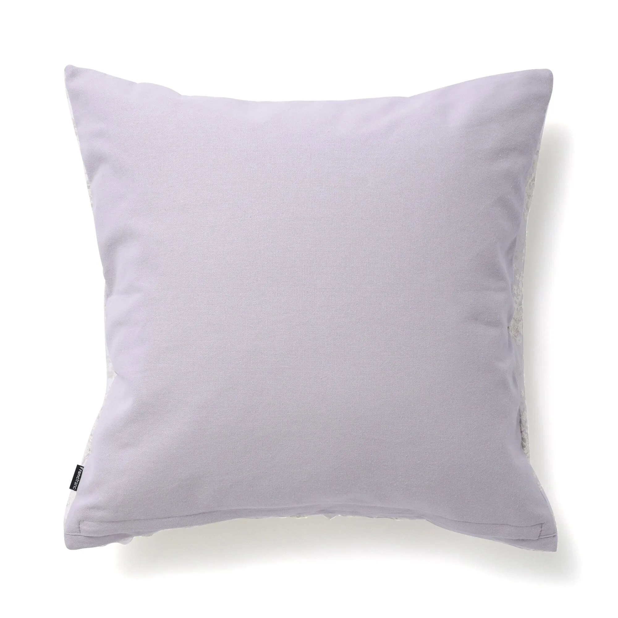 Tulle Flower Cushion Cover 450 X 450 Light Purple