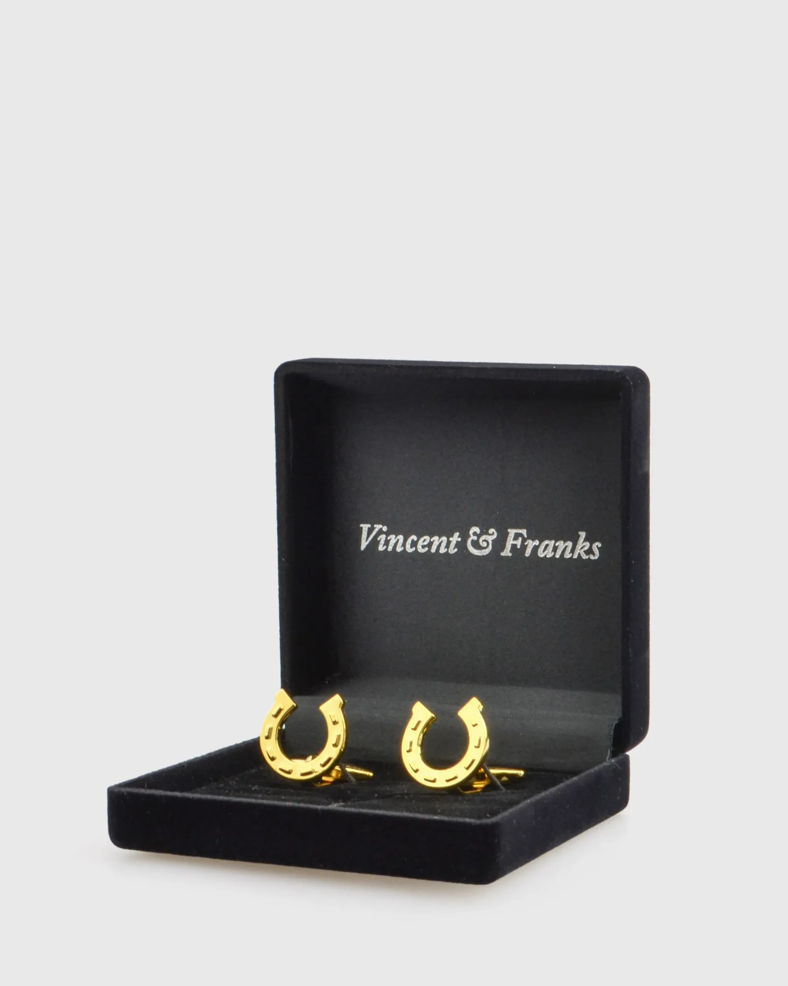 VINCENT & FRANKS VF20604G GOLD-PLATED CUFFLINKS