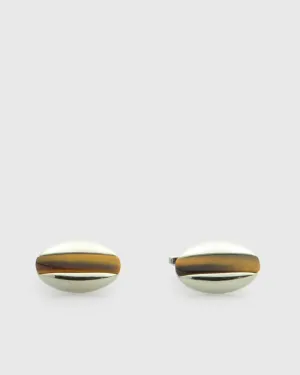 VINCENT & FRANKS VF23104 TIGER EYE CUFFLINKS