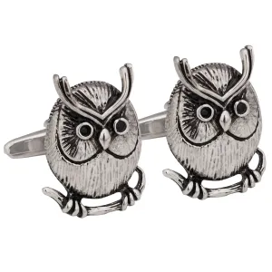 Wise Owl Cufflinks
