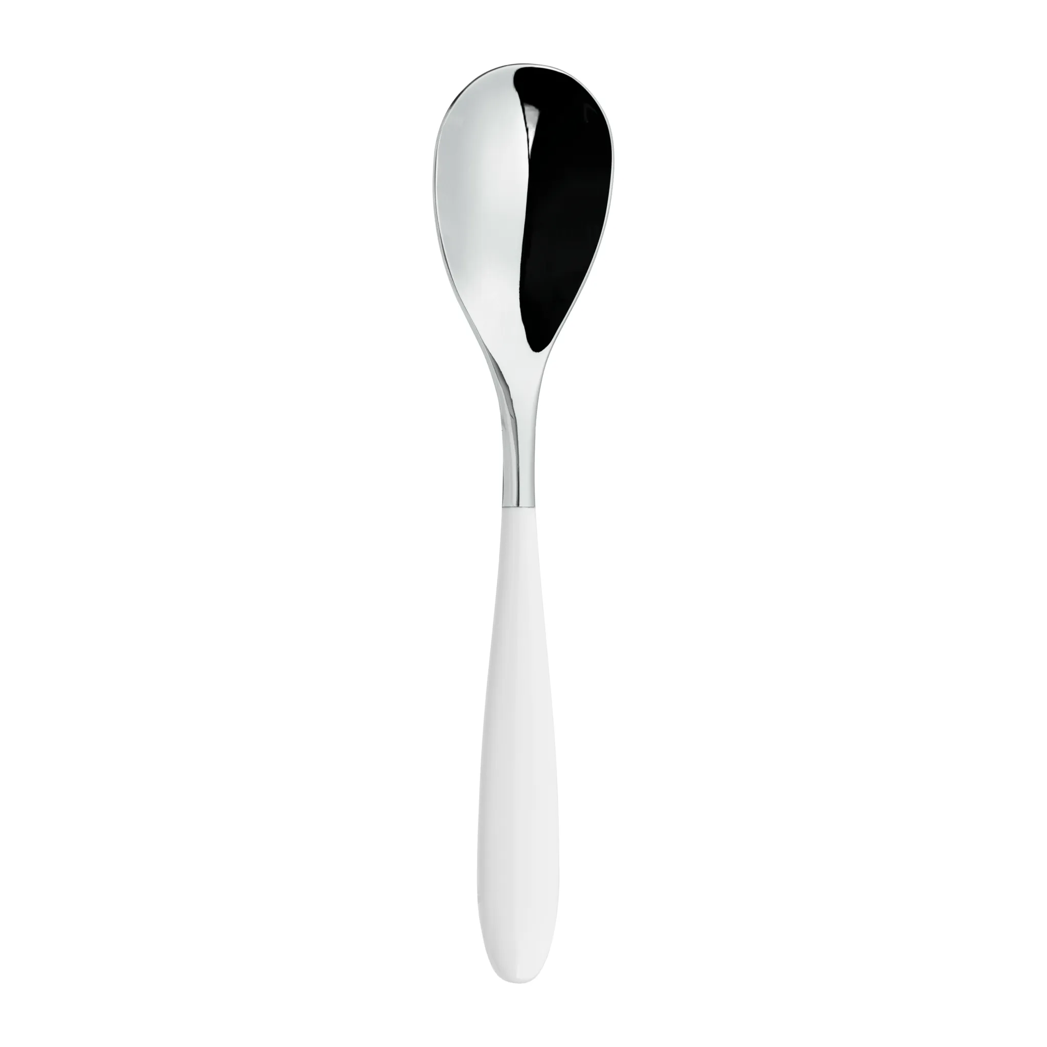 Yin & Yang White Set of 2 Dessert Spoons