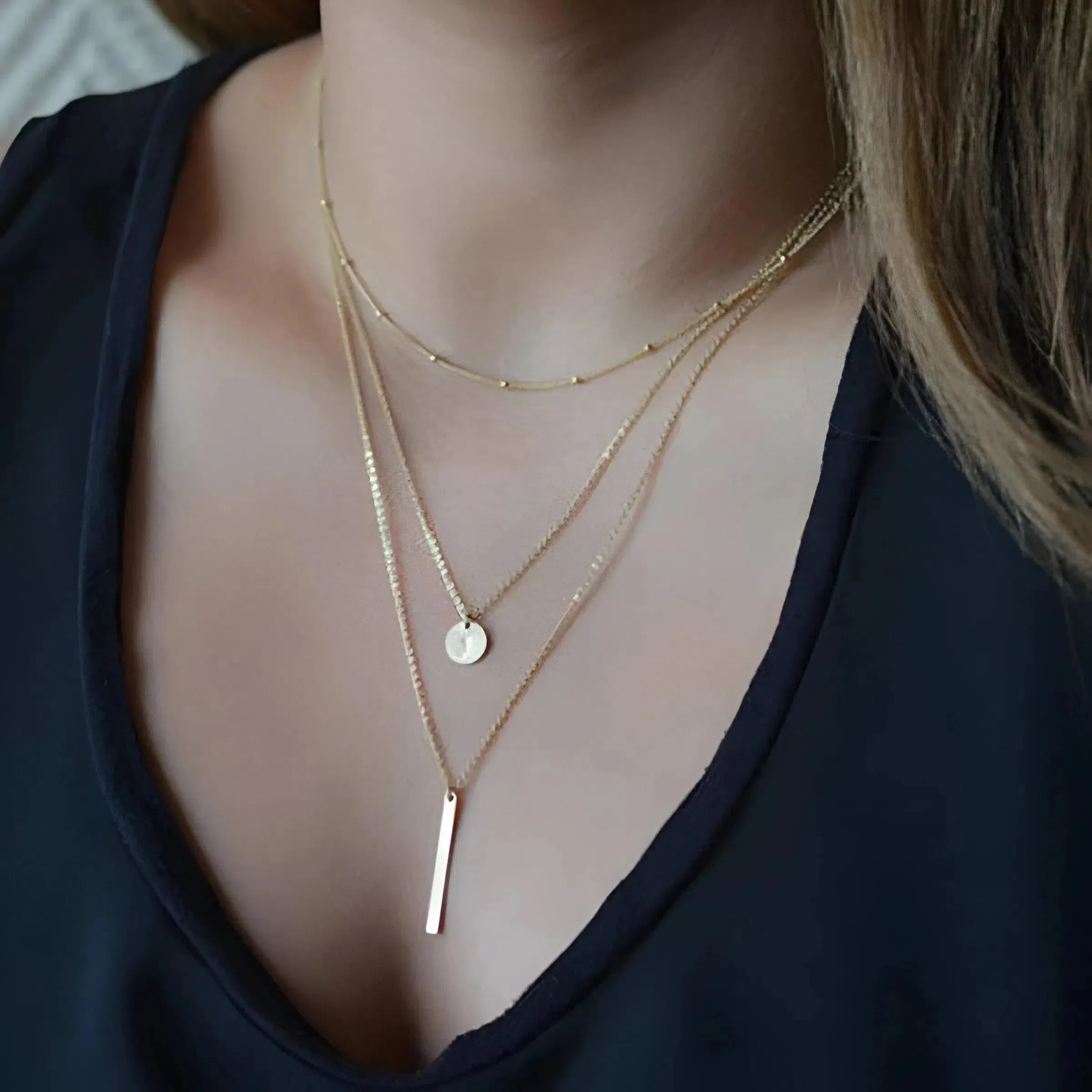 Zenoria – Layered design – Necklace